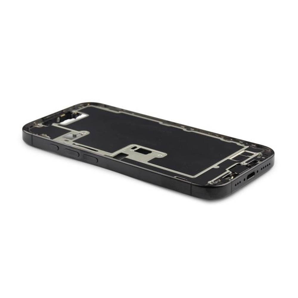 Apple Middle Frame met Power And Volumeknop (US Version) voor iPhone 16 Pro Zwart Titanium Pulled