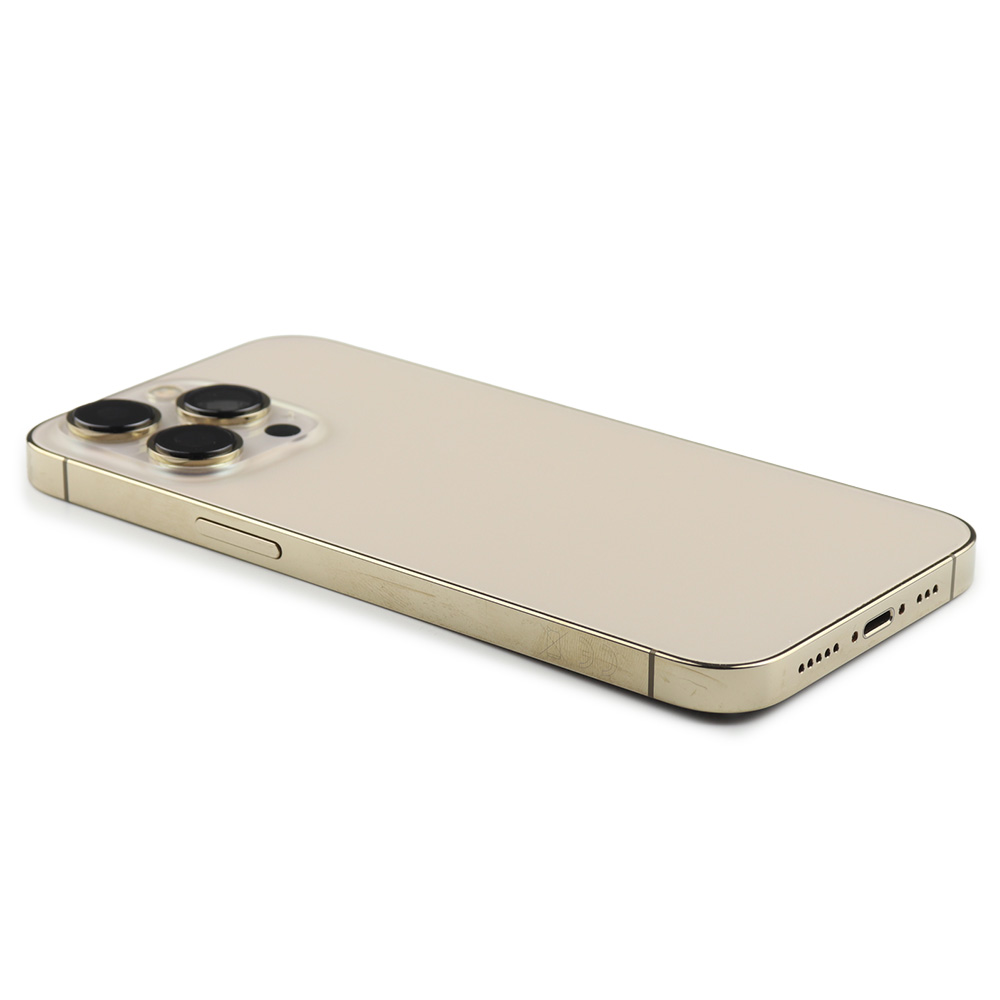 Apple Achterbehuizing met kleine onderdelen (EU-versie) voor iPhone 13 Pro Gold Pulled B