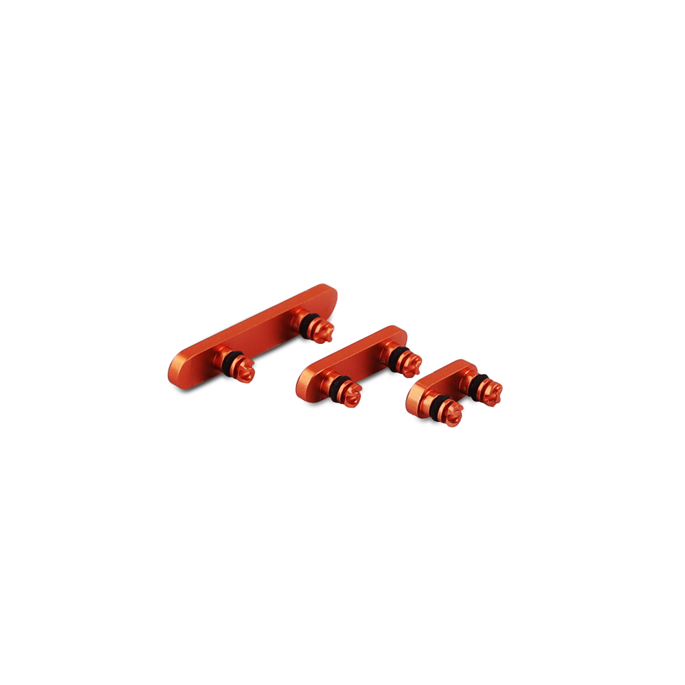 Apple behuizing Buttons voor Apple iPhone 17 Pro Cosmic Oranje OEM-Equivalent