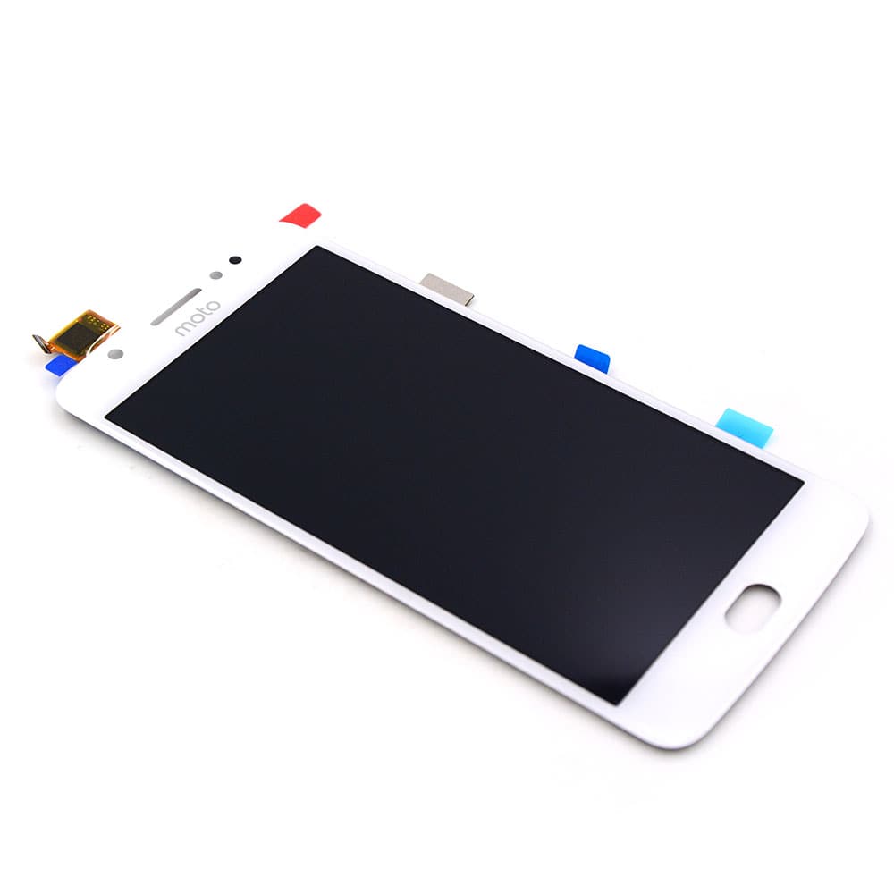 Motorola Display For Motorola Moto E4 (XT1767) White OEM-Equivalent