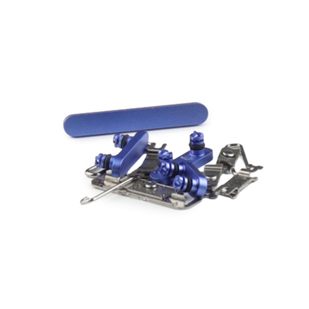 Apple behuizing knop Set (Power, Volume, Switch) voor iPhone 16/ 16 Plus Light blue OEM-Equivalent