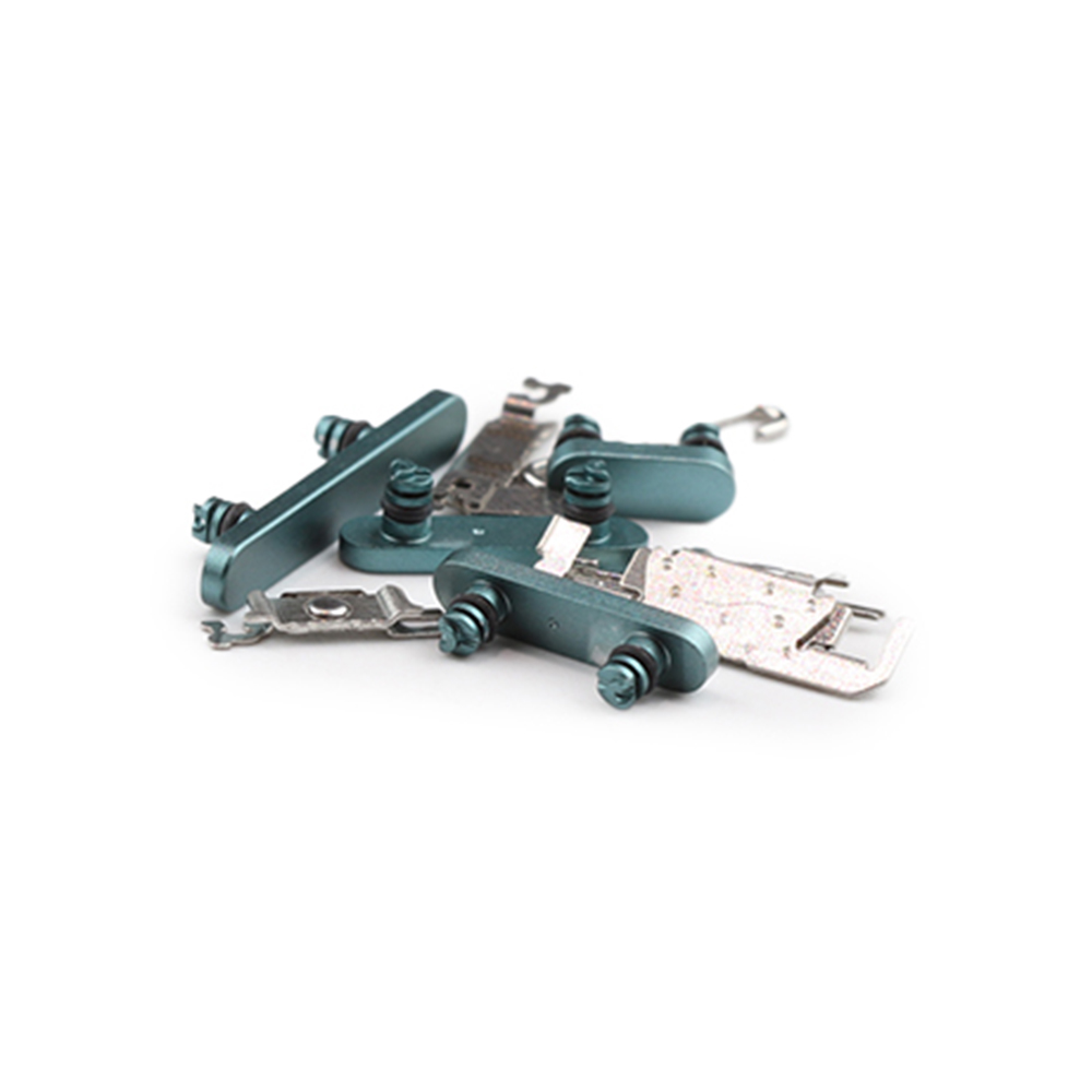Apple behuizing knop Set (Power, Volume, Switch) voor iPhone 16/ 16 Plus Groen OEM-Equivalent
