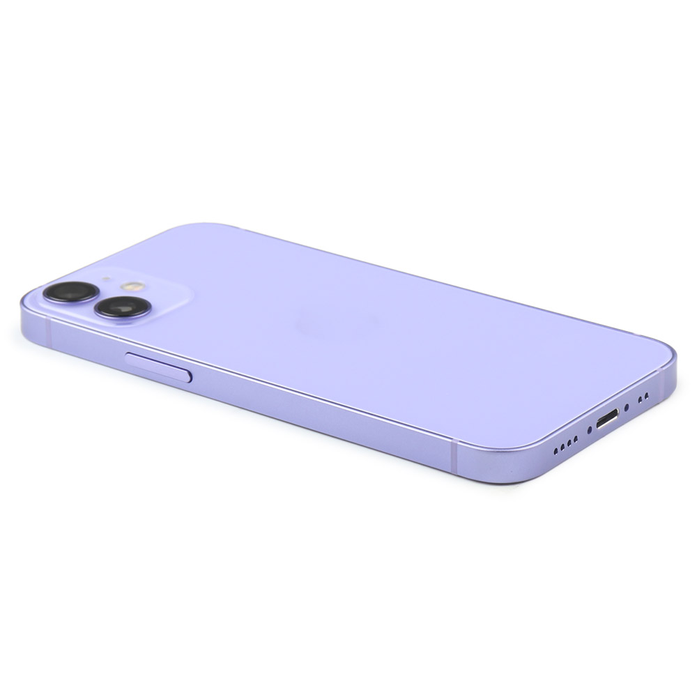 Apple Achterbehuizing met kleine onderdelen (EU-versie) voor iPhone 12 Mini Paars Pulled