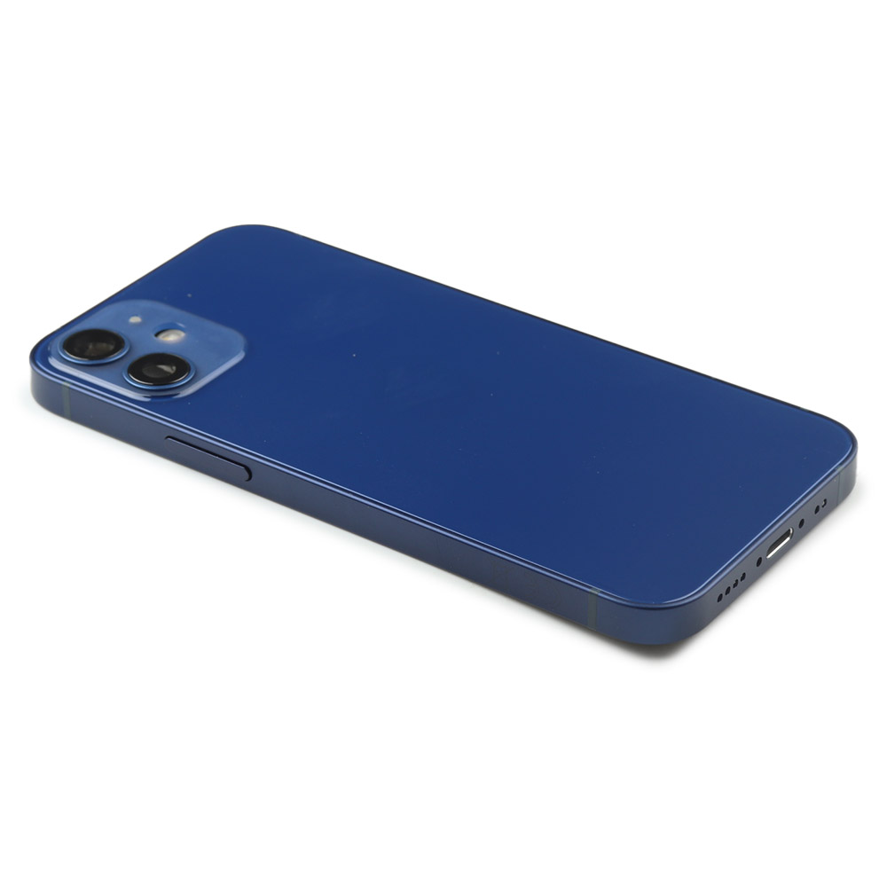 Apple Achterbehuizing met kleine onderdelen (EU-versie) voor iPhone 12 Mini Blauw Pulled