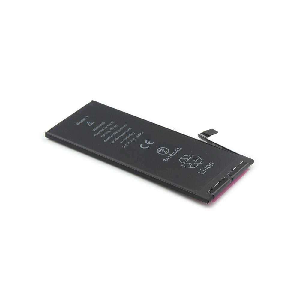 Apple FDX Batterij (met Adhesive) hoge capaciteit (2410mAh) voor iPhone 7 OEM-Equivalent
