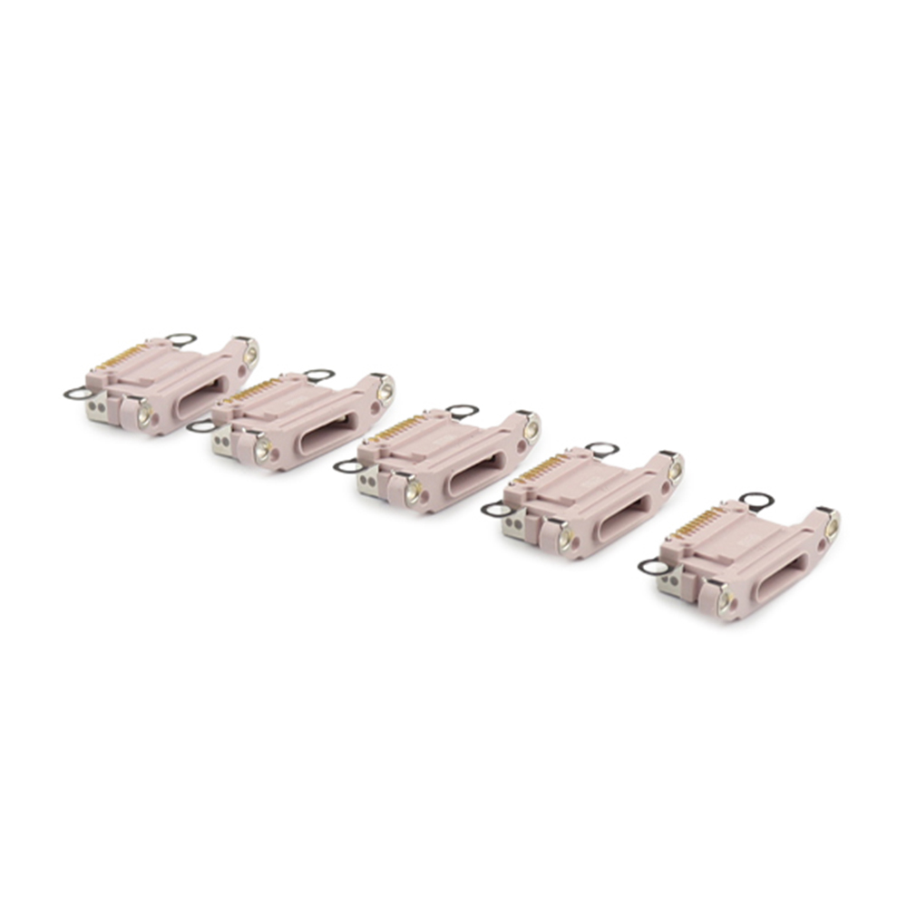 Apple Oplaadpoort (5 stuks, solderen vereist) voor iPhone 13/13 mini Roze OEM-Equivalent