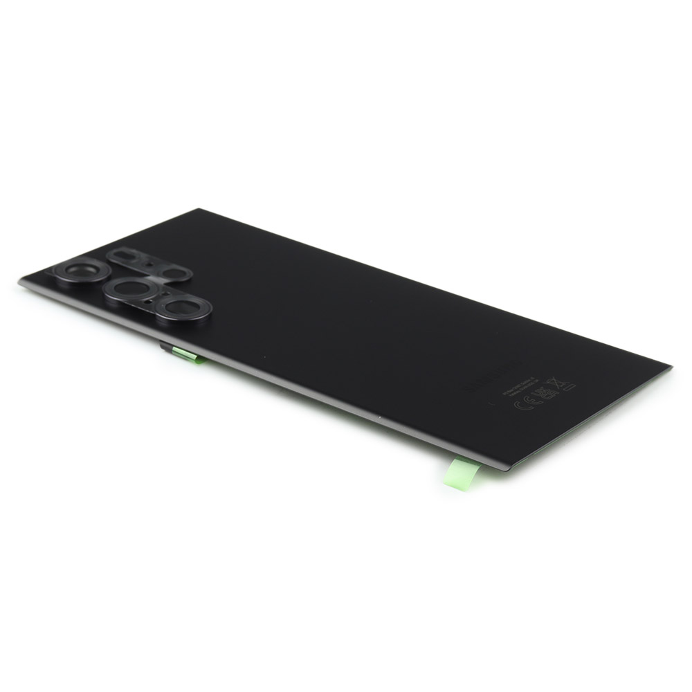 Samsung Achterkant voor Samsung Galaxy S23 Ultra (SM-S918B) Zwart Service Pack