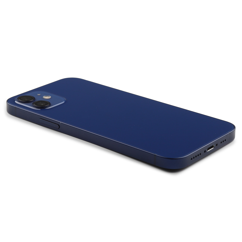 Apple Achterbehuizing met kleine onderdelen (EU-versie) voor iPhone 12 Blauw Pulled B