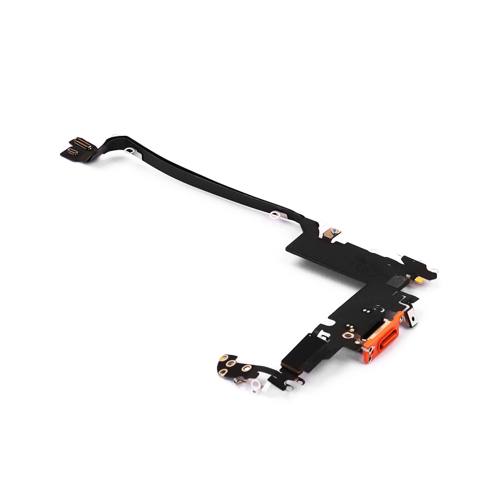 Apple Oplaadpoort voor Apple iPhone 17 Pro Max Oranje Pulled