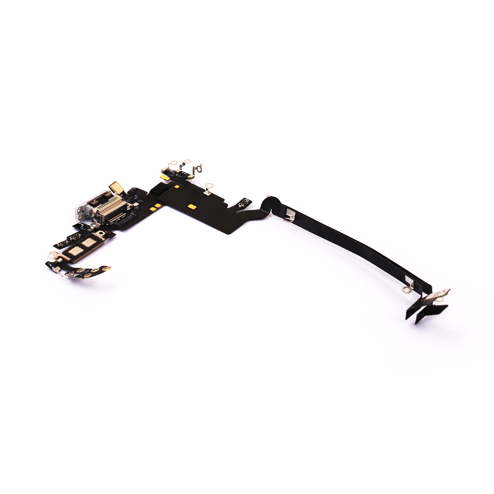 Apple Oplaadpoort voor Apple iPhone 17 Pro Max Zilver Pulled