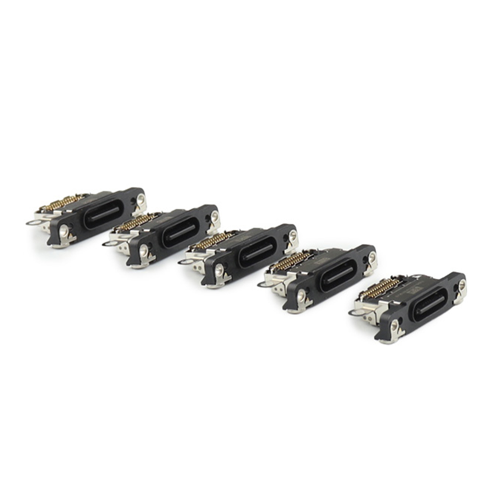 Apple Charging Port ( 5 Pieces , Soldering Required) For iPhone 16 Pro /16 Pro Max White Titanium OEM-Equivalent