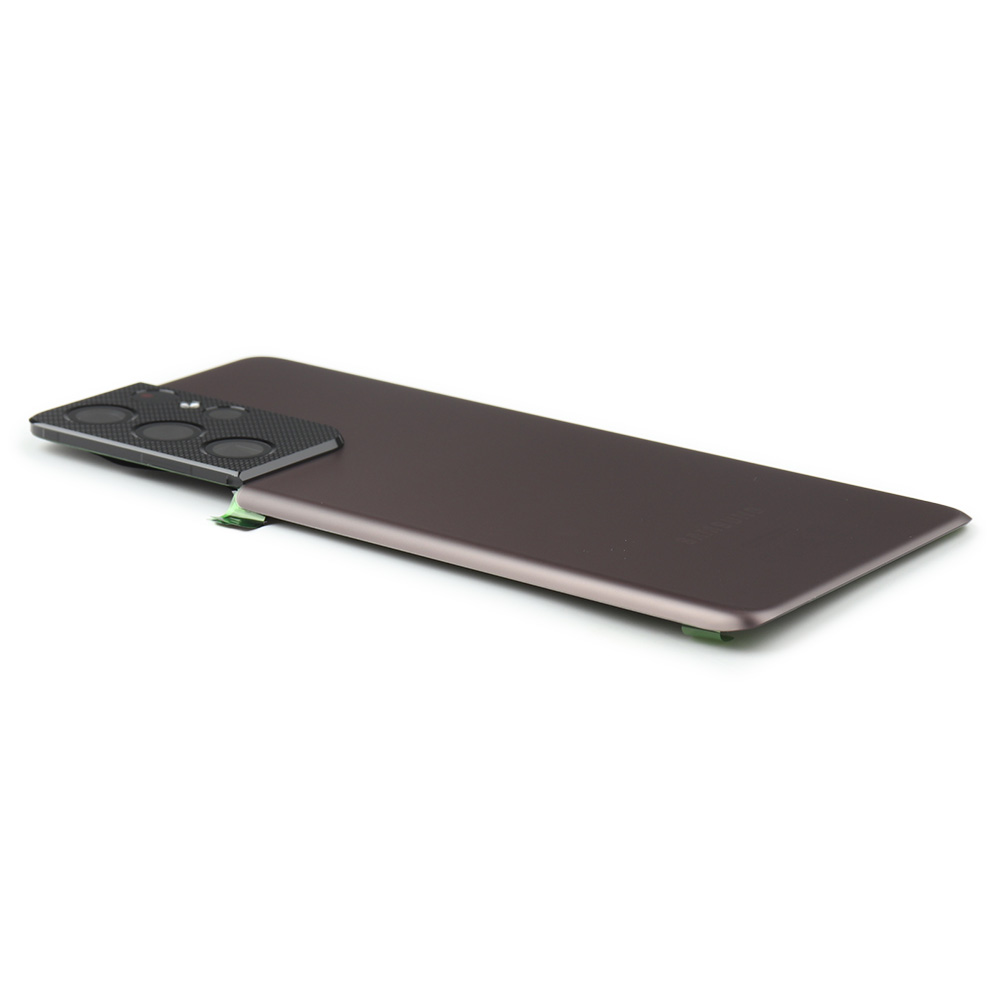 Samsung Achterkant voor Samsung Galaxy S21 Ultra Phantom Bruin Service Pack