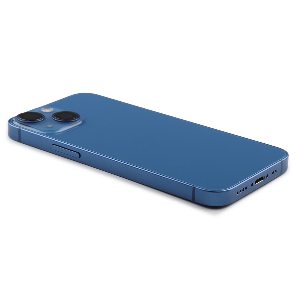 Apple Achterbehuizing met kleine onderdelen (EU-versie) voor iPhone 13 Mini Blauw Pulled B