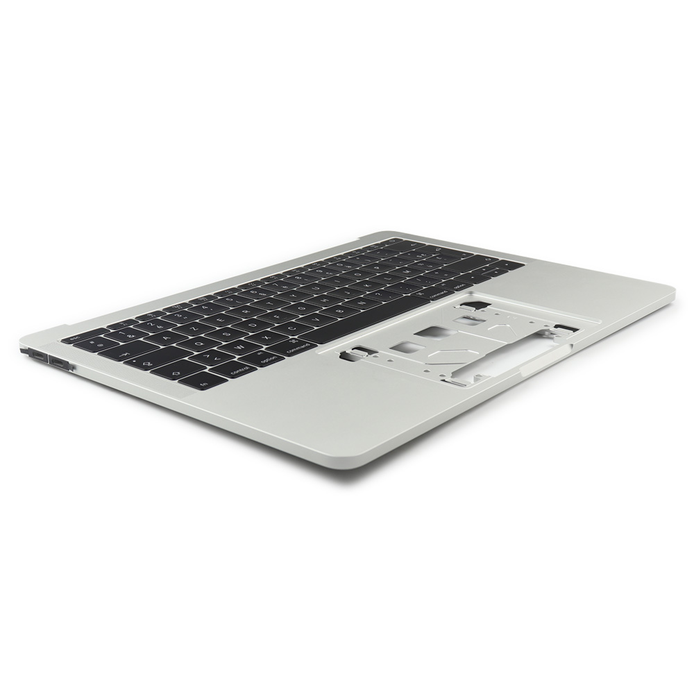 Apple Keyboard Complete met behuizing (FR) voor MacBook Pro Retina 13 inch (A1708) Zilver OEM-Equivalent