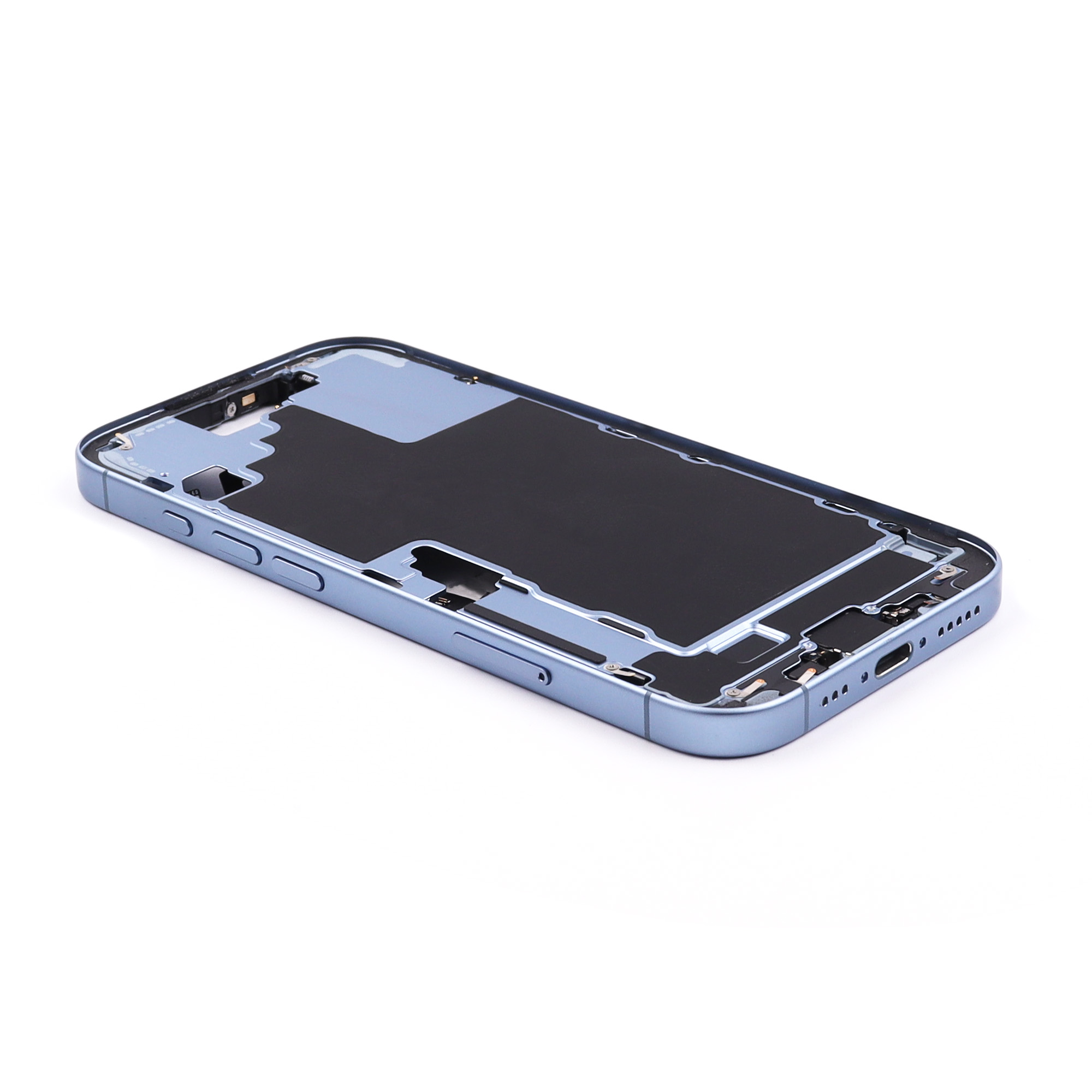 Rahmen für iPhone 17 Mist Blau Pulled