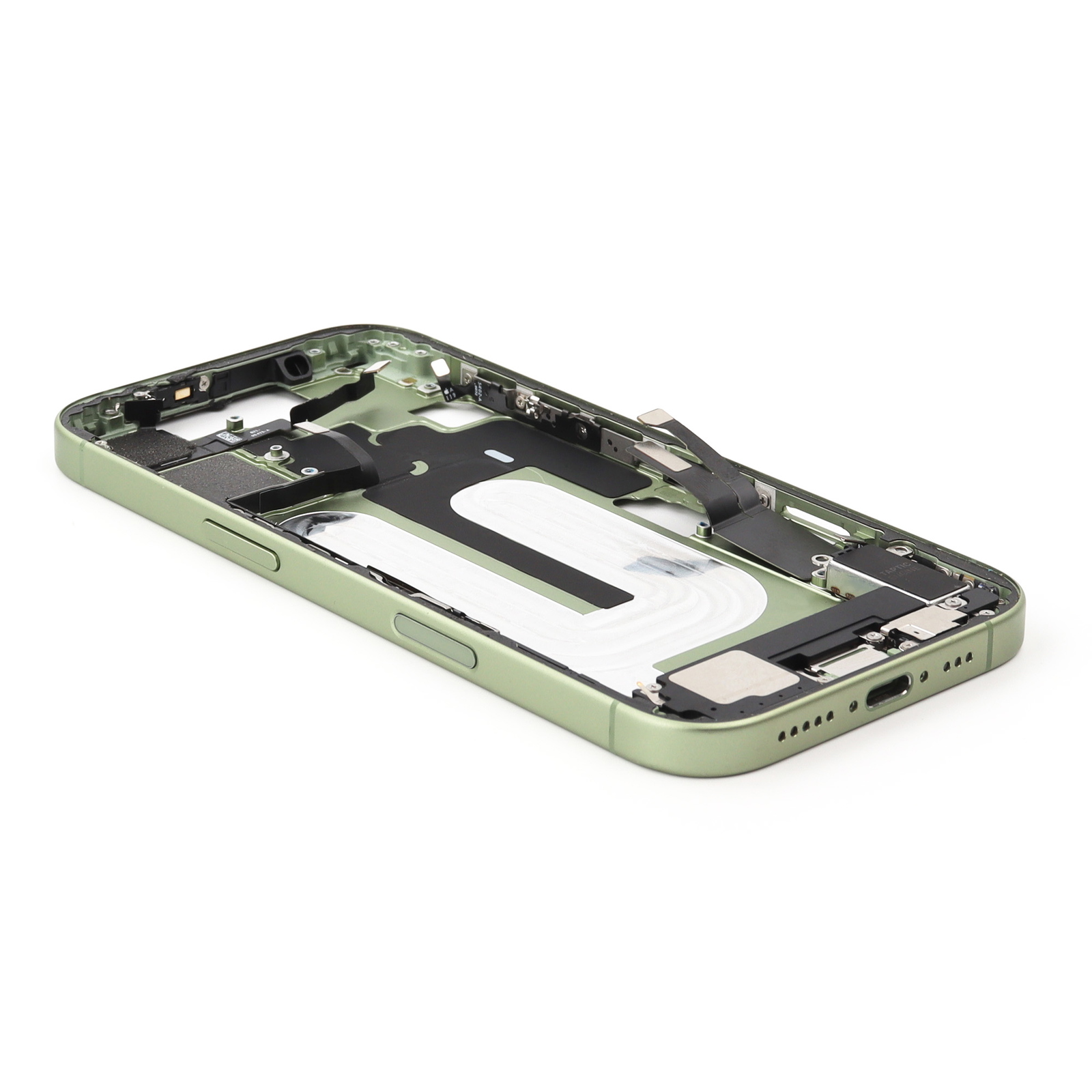Middle Frame With Power And Volume Button For iPhone 17 (EU Version) Sage Pulled A