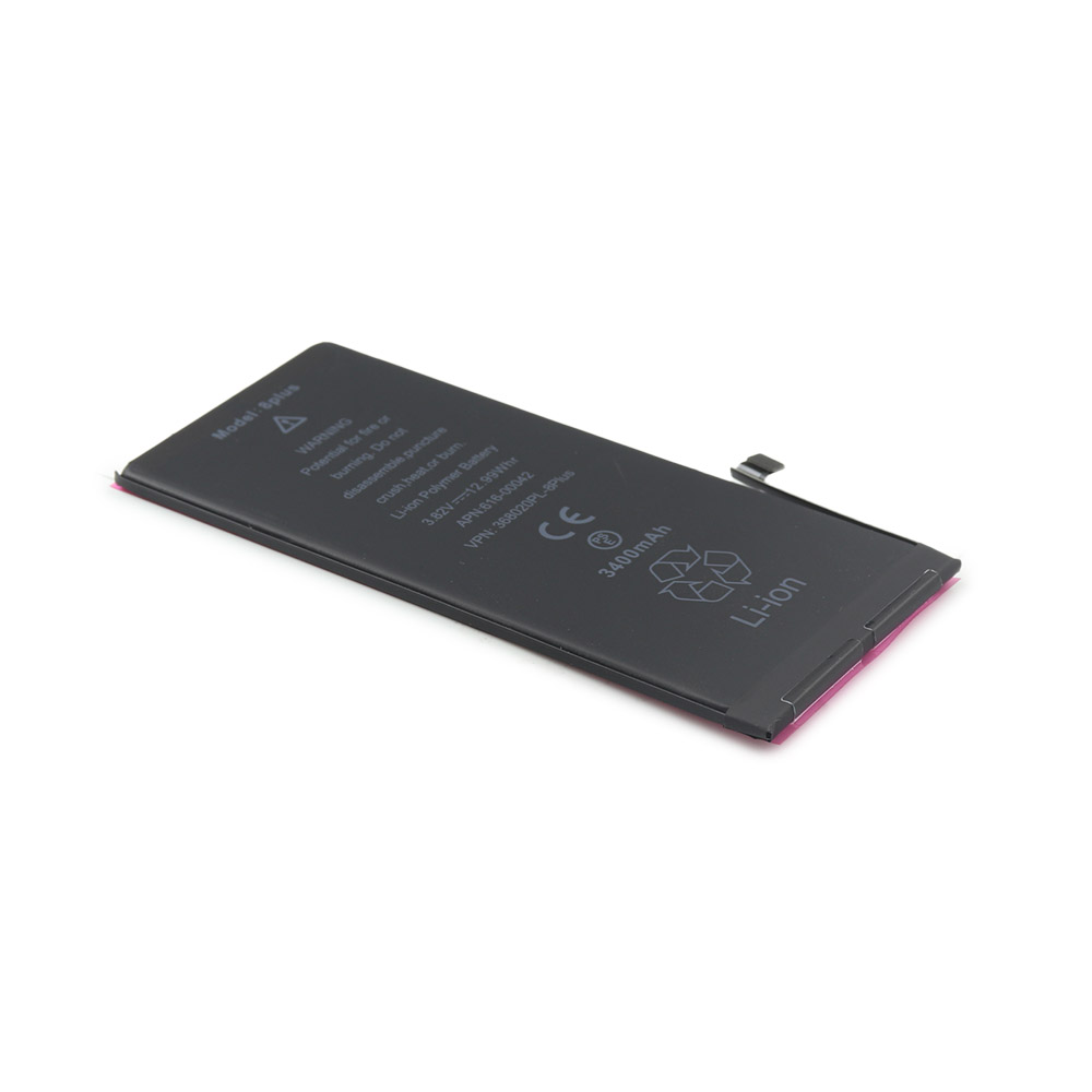 Apple FDX Batterij (met Adhesive) hoge capaciteit (3400mAh) voor iPhone 8 Plus OEM-Equivalent