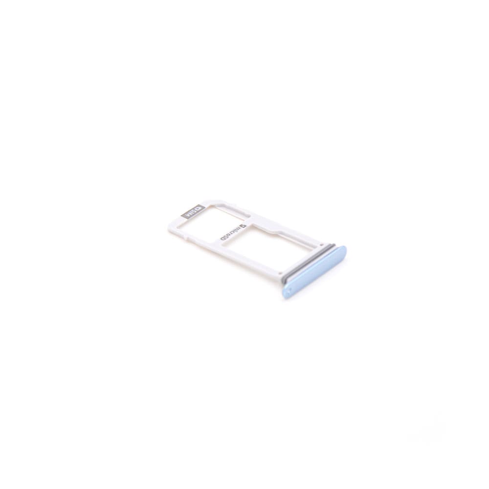 Samsung Nano-simkaarthouder voor Samsung Galaxy A3 2017 (A320F) Blauw OEM-Equivalent
