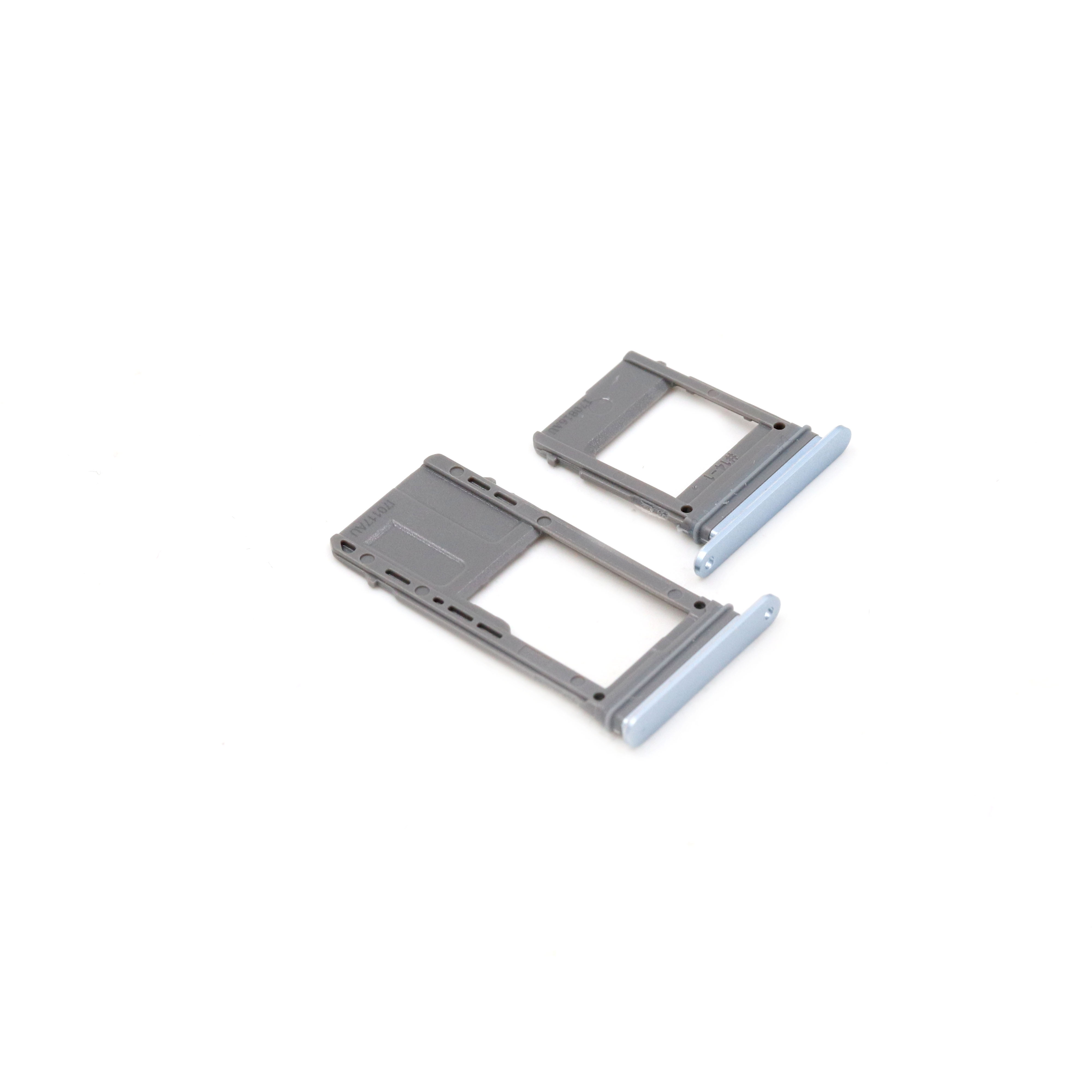 Samsung Nano-simkaarthouder voor Samsung Galaxy A5 2017 (A520F) Blauw OEM-Equivalent