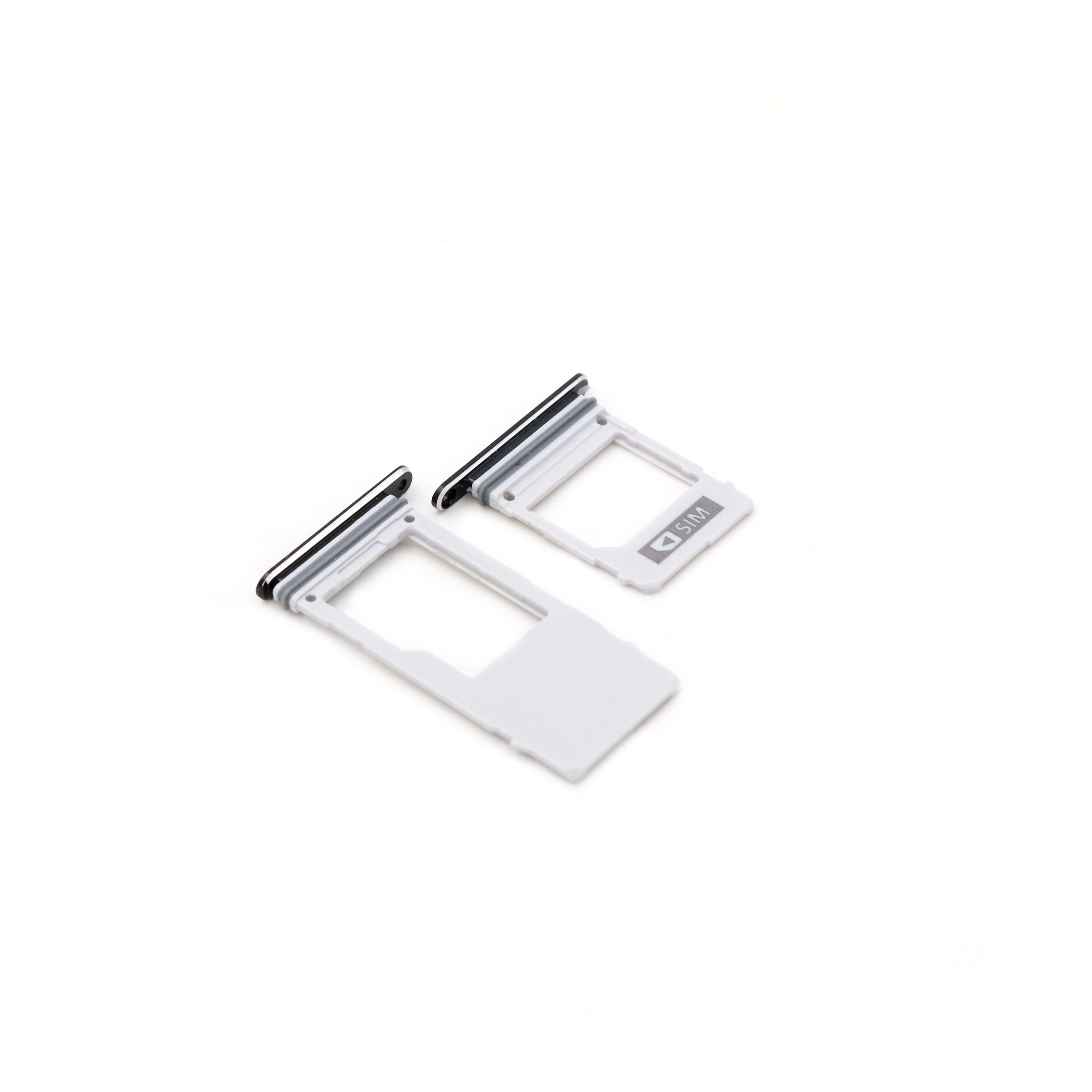Samsung Nano-simkaarthouder voor Samsung Galaxy A8 2018 (A530F) Zwart OEM-Equivalent