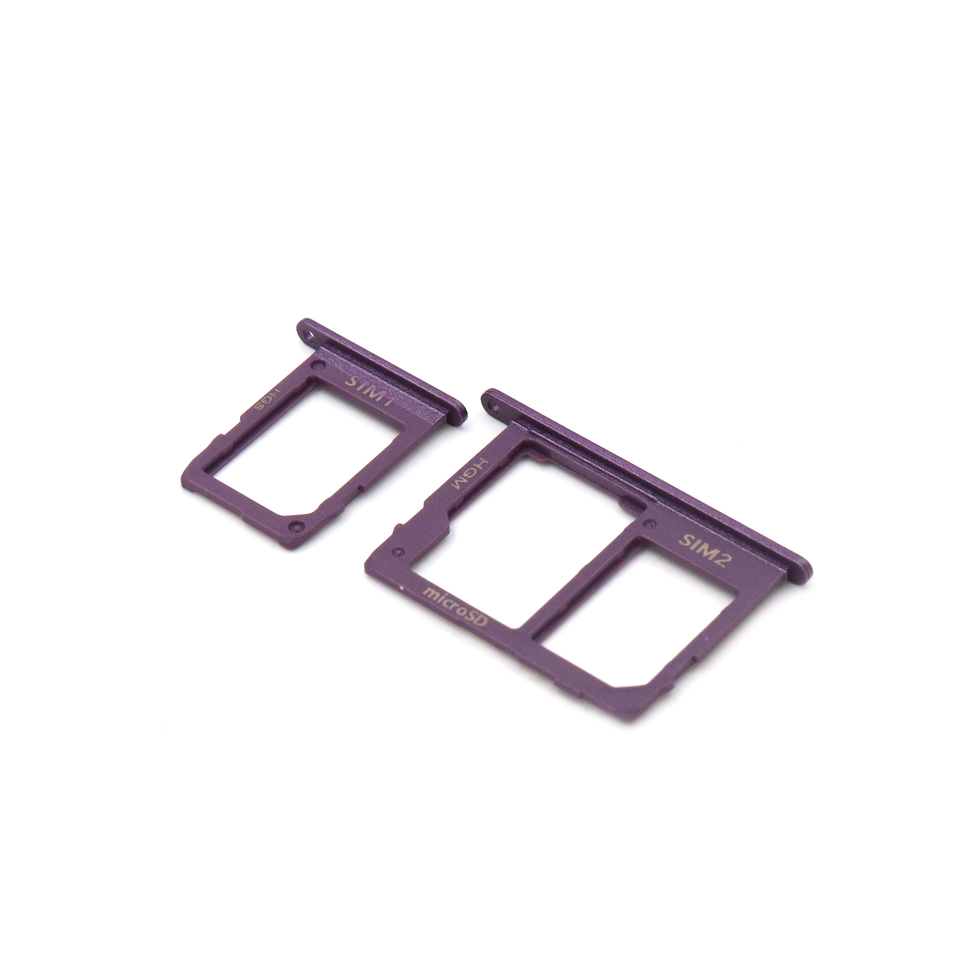 Samsung Nano-simkaarthouder voor Samsung Galaxy A6 2018 (A600F) Paars OEM-Equivalent
