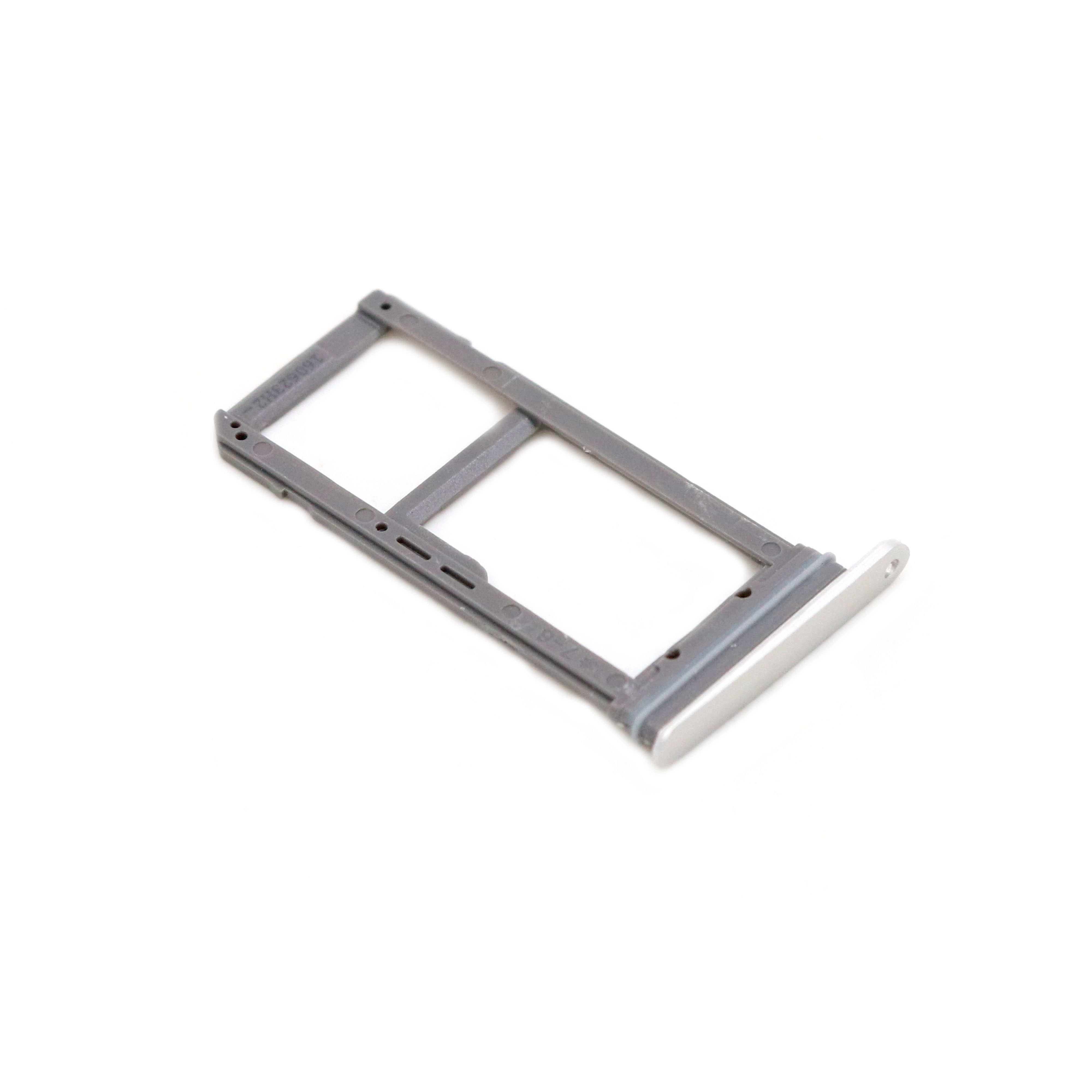 Samsung Nano-simkaarthouder voor Samsung Galaxy S7 Edge Zilver OEM-Equivalent