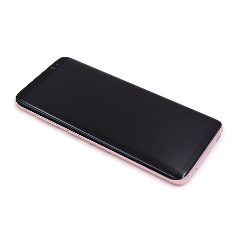 Samsung Scherm met frame voor Samsung Galaxy S8 Roze Service Pack