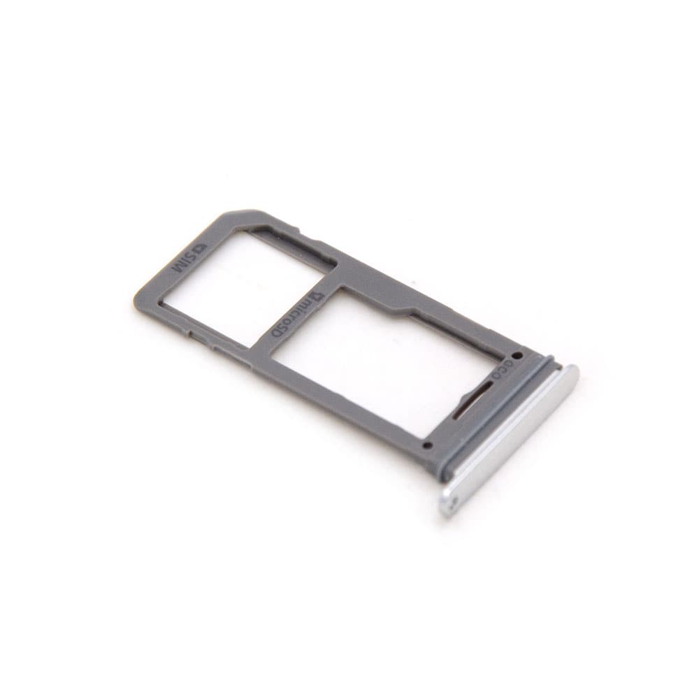 Samsung Nano-simkaarthouder voor Samsung Galaxy S8 Plus Zilver OEM-Equivalent