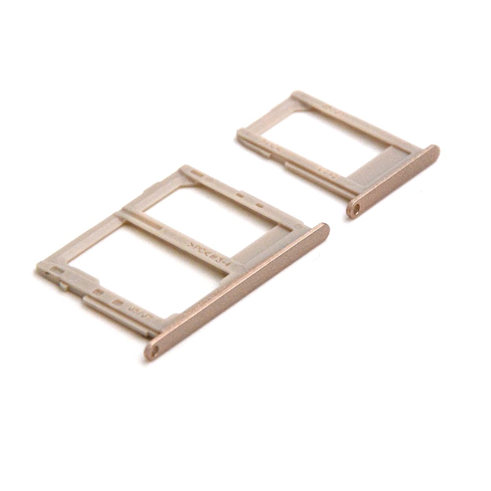 Samsung Nano-simkaarthouder voor Samsung Galaxy J7 2017 (J730F) Gold OEM-Equivalent