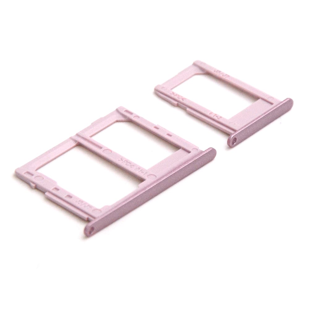 Samsung Nano-simkaarthouder voor Samsung Galaxy J7 2017 (J730F) Roze OEM-Equivalent