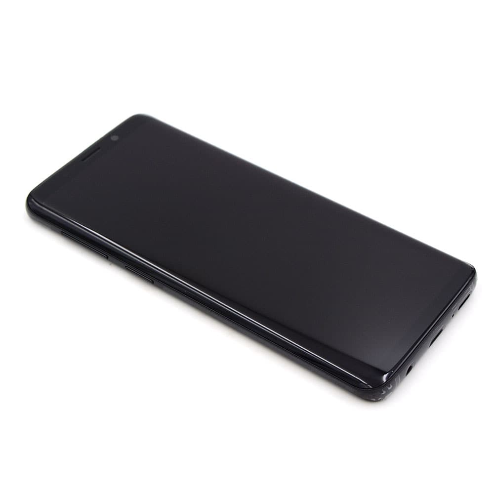 Samsung Scherm met frame voor Samsung Galaxy S9 Zwart Service Pack