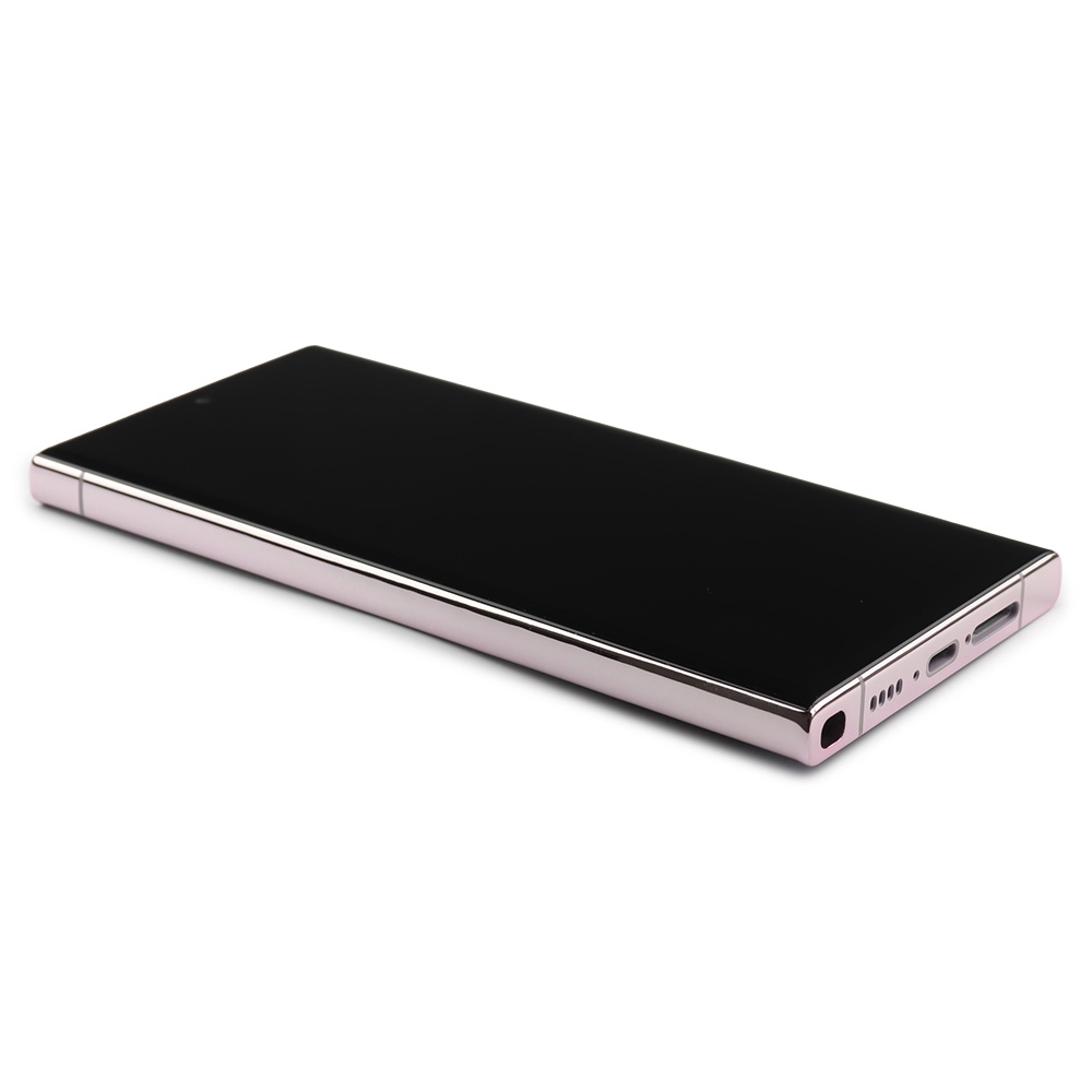 Samsung Display Complete with Housing For Samsung Galaxy S23 Ultra (SM-S918B) Red In-Cell