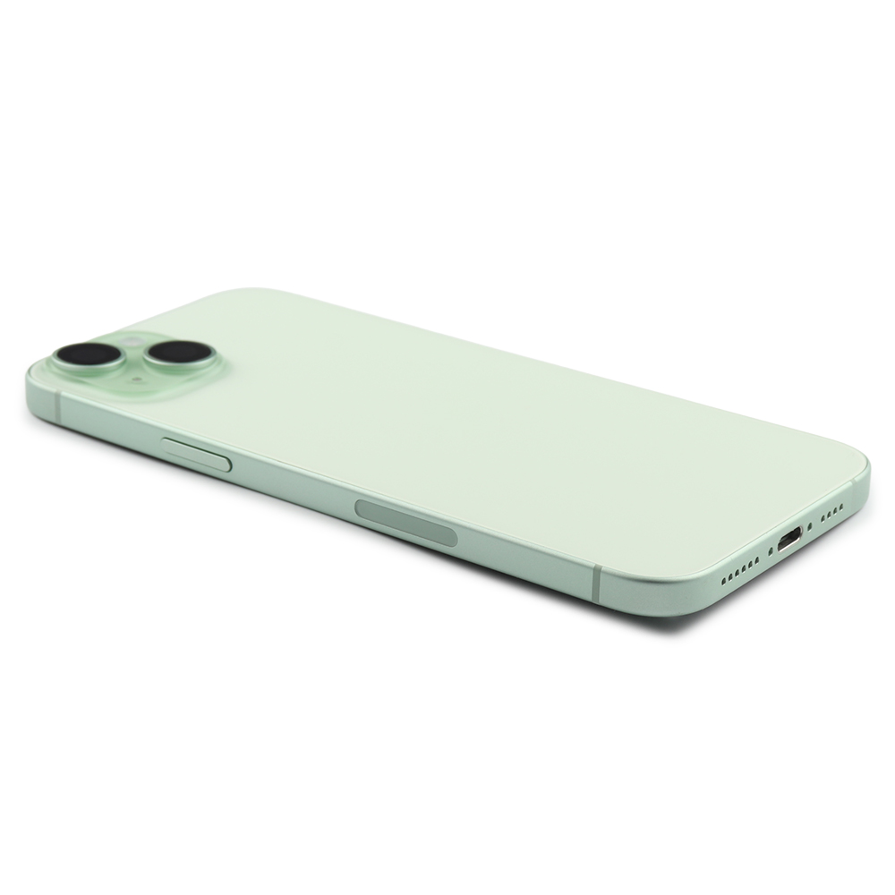 Apple Achterbehuizing met kleine onderdelen (US-versie) voor iPhone 15 Plus Groen Titanium Pulled