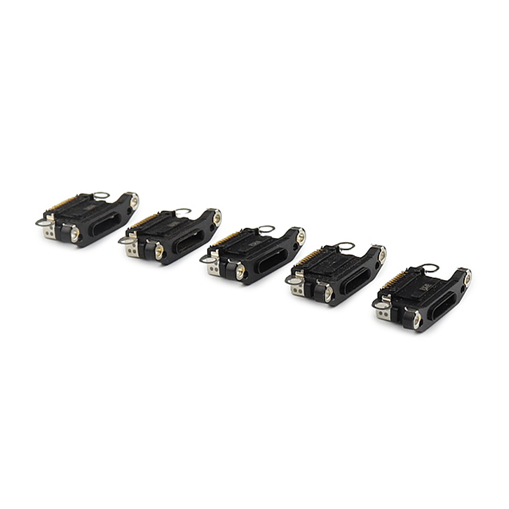 Apple Charging Port ( 5 Pieces , Soldering Required) For iPhone 14 Pro /14 Pro Max White OEM-Equivalent