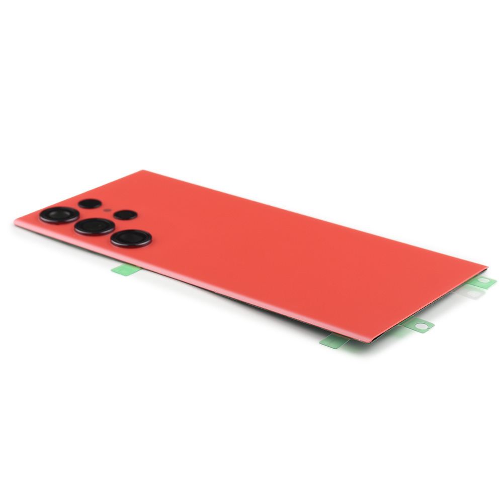 Samsung Achterkant voor Samsung Galaxy S23 Ultra (SM-S918B) Rood Pulled