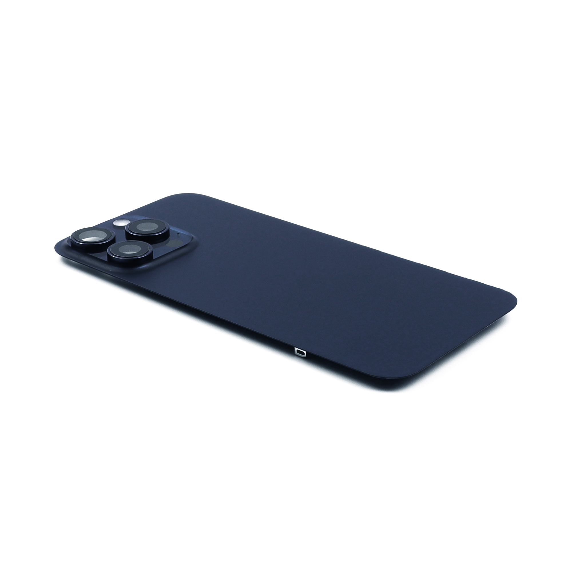 Apple Achterkant incl. cameralens, flitser en draadloos laden voor iPhone 15 Pro Max Blauw Titanium Pulled B