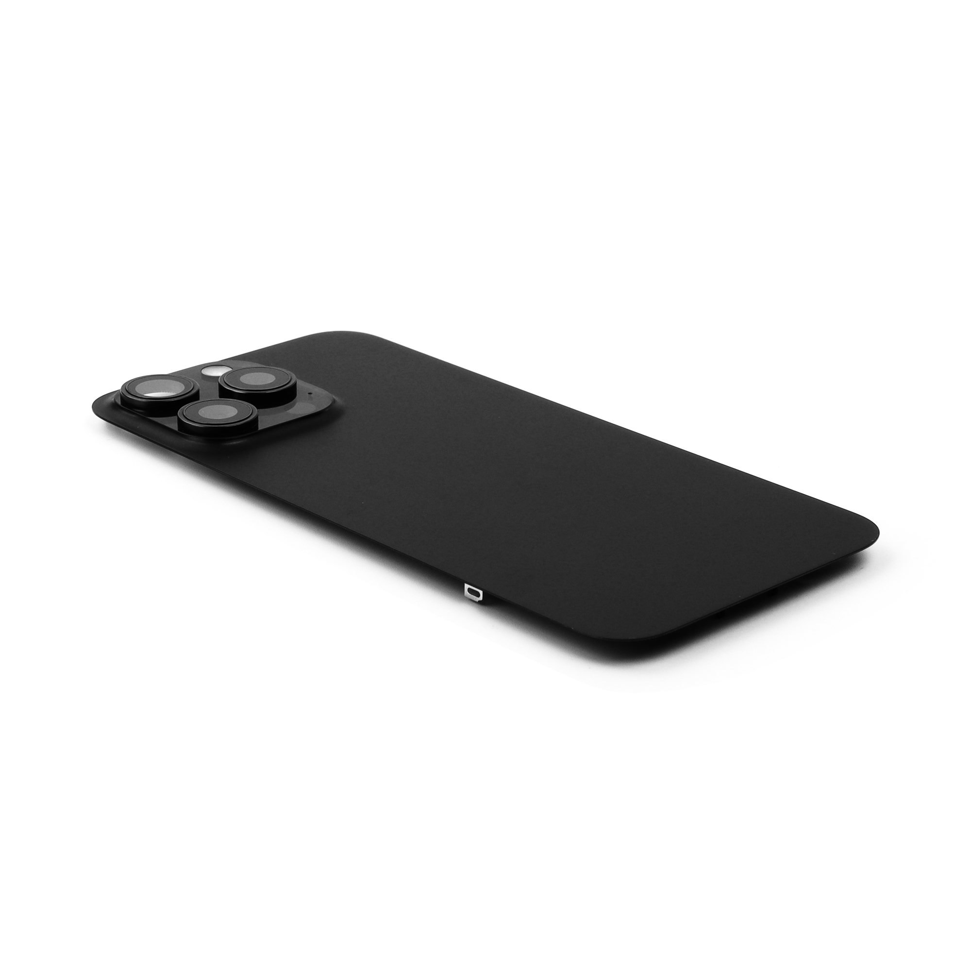 Apple Achterkant incl. cameralens, flitser en draadloos laden voor iPhone 15 Pro Max Zwart Titanium Pulled B
