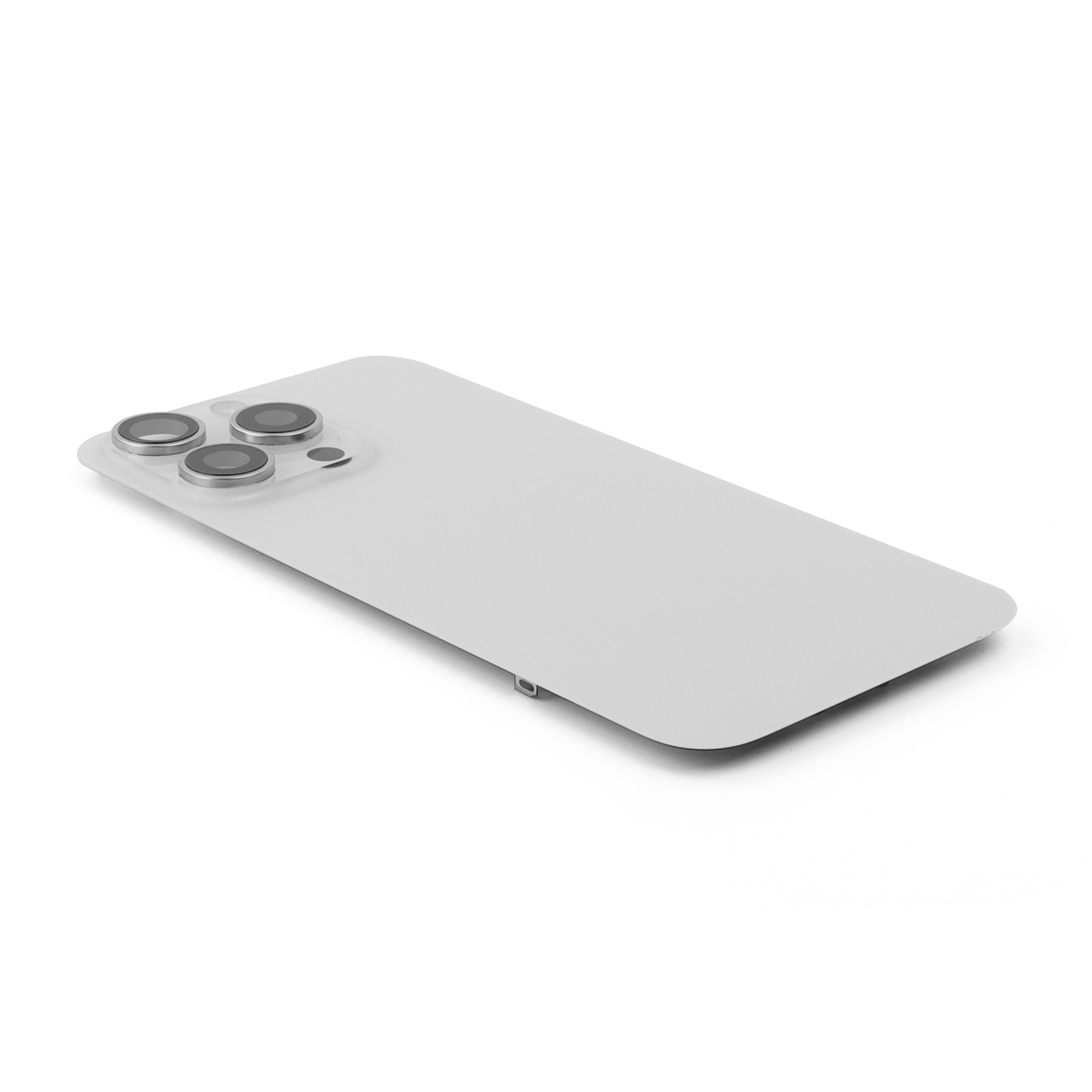 Apple Achterkant incl. cameralens, flitser en draadloos laden voor iPhone 15 Pro Max Wit Titanium Pulled B