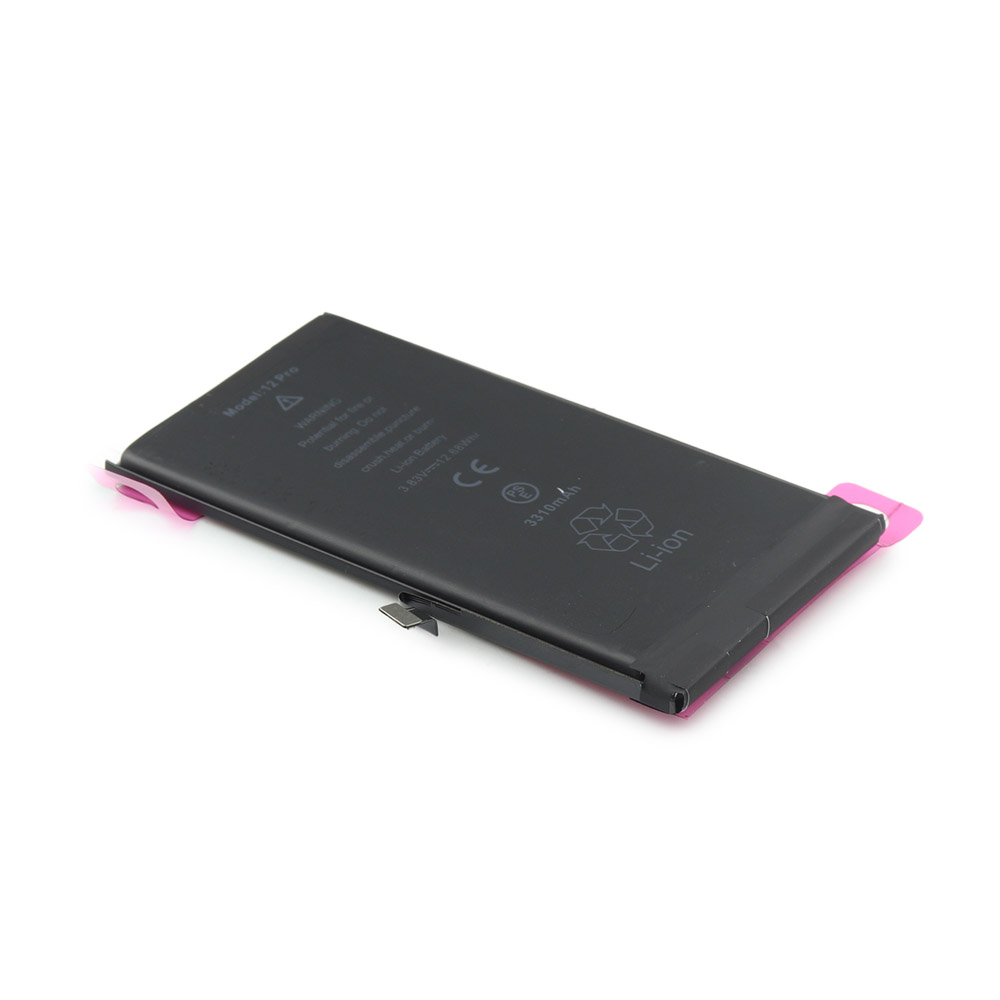 Apple FDX Batterij (met Adhesive) hoge capaciteit (3310mAh) voor iPhone 12/12 Pro OEM-Equivalent
