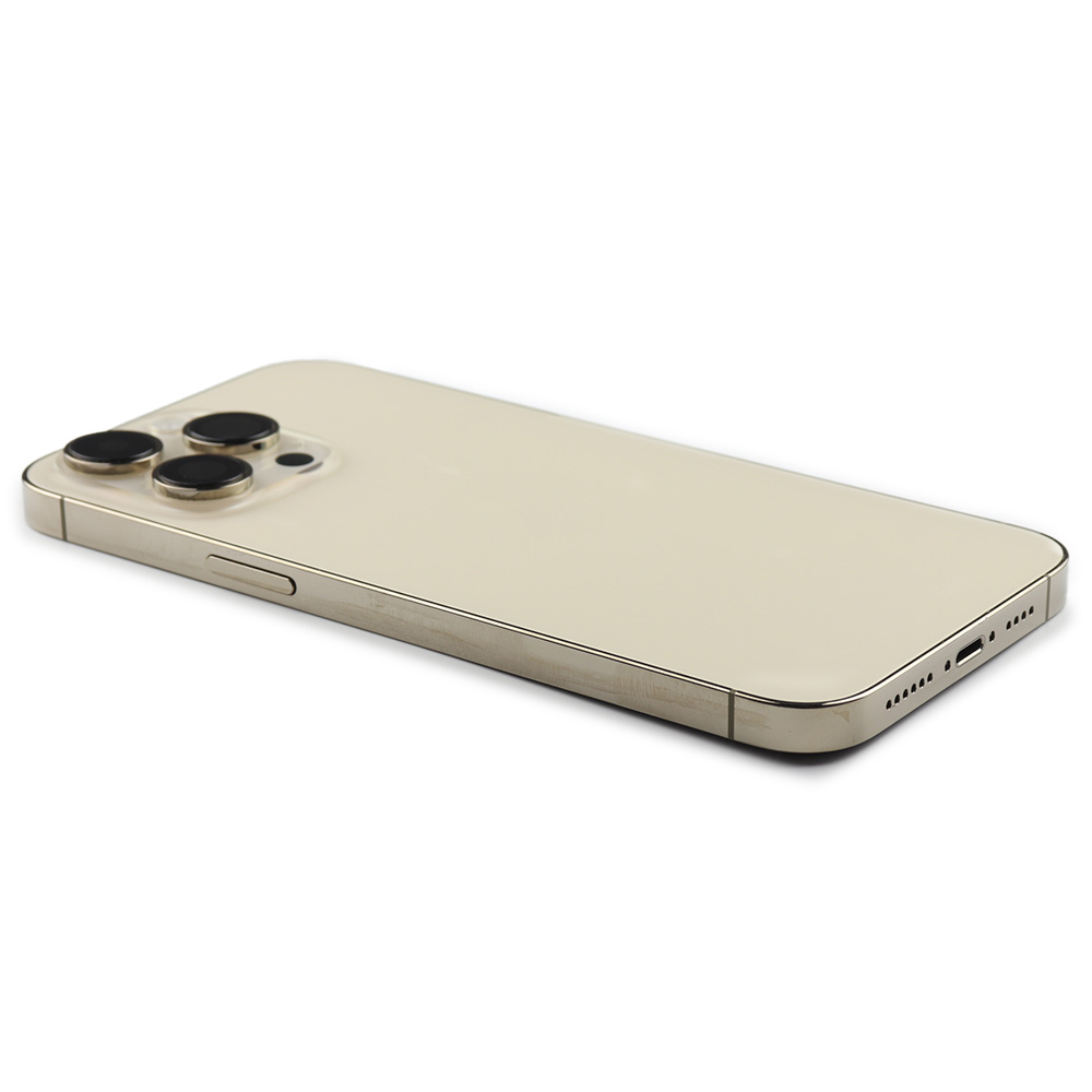 Apple Achterbehuizing met kleine onderdelen voor iPhone 14 Pro Max Gold Pulled B