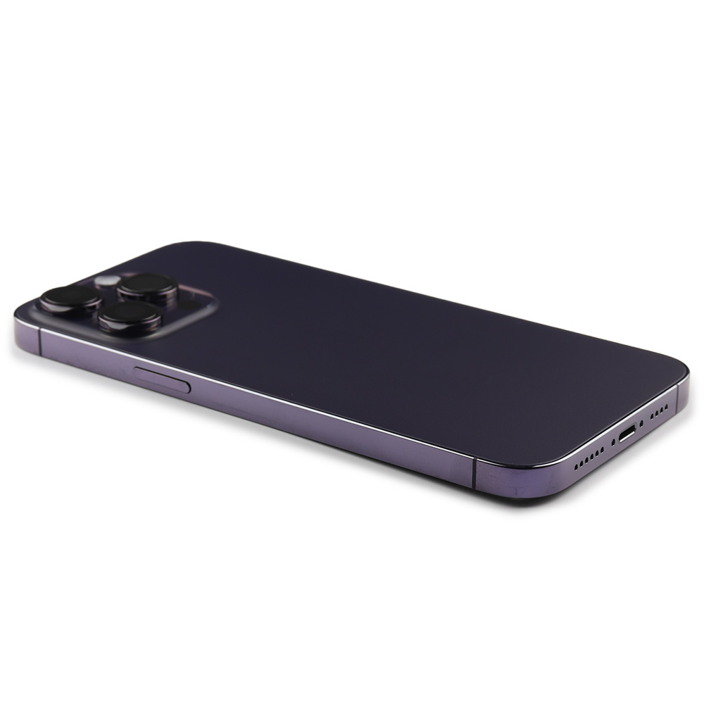 Apple Achterbehuizing met kleine onderdelen voor iPhone 14 Pro Max Paars Pulled B