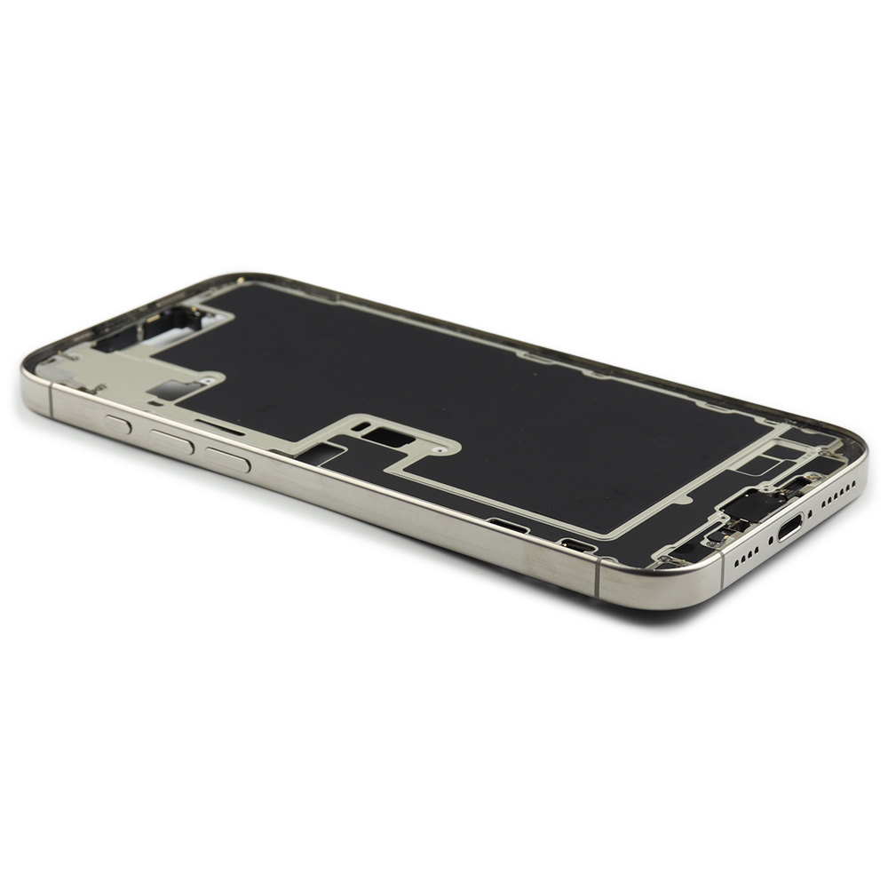 Apple Middle Frame met Power And Volumeknop (US Version) voor iPhone 16 Pro Max Naturel Titanium Titanium Pulled