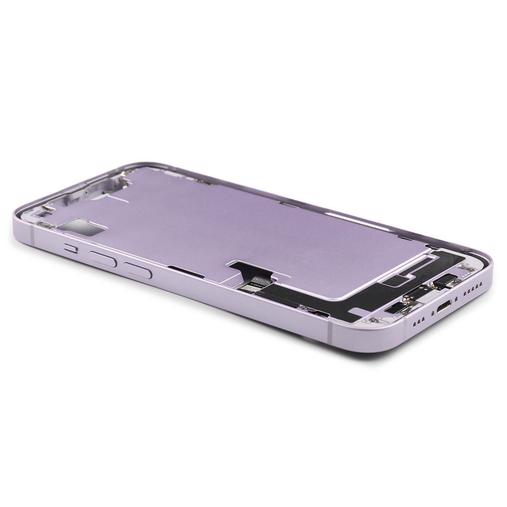 Apple Middle Frame (US Version) voor iPhone 14 Paars Pulled