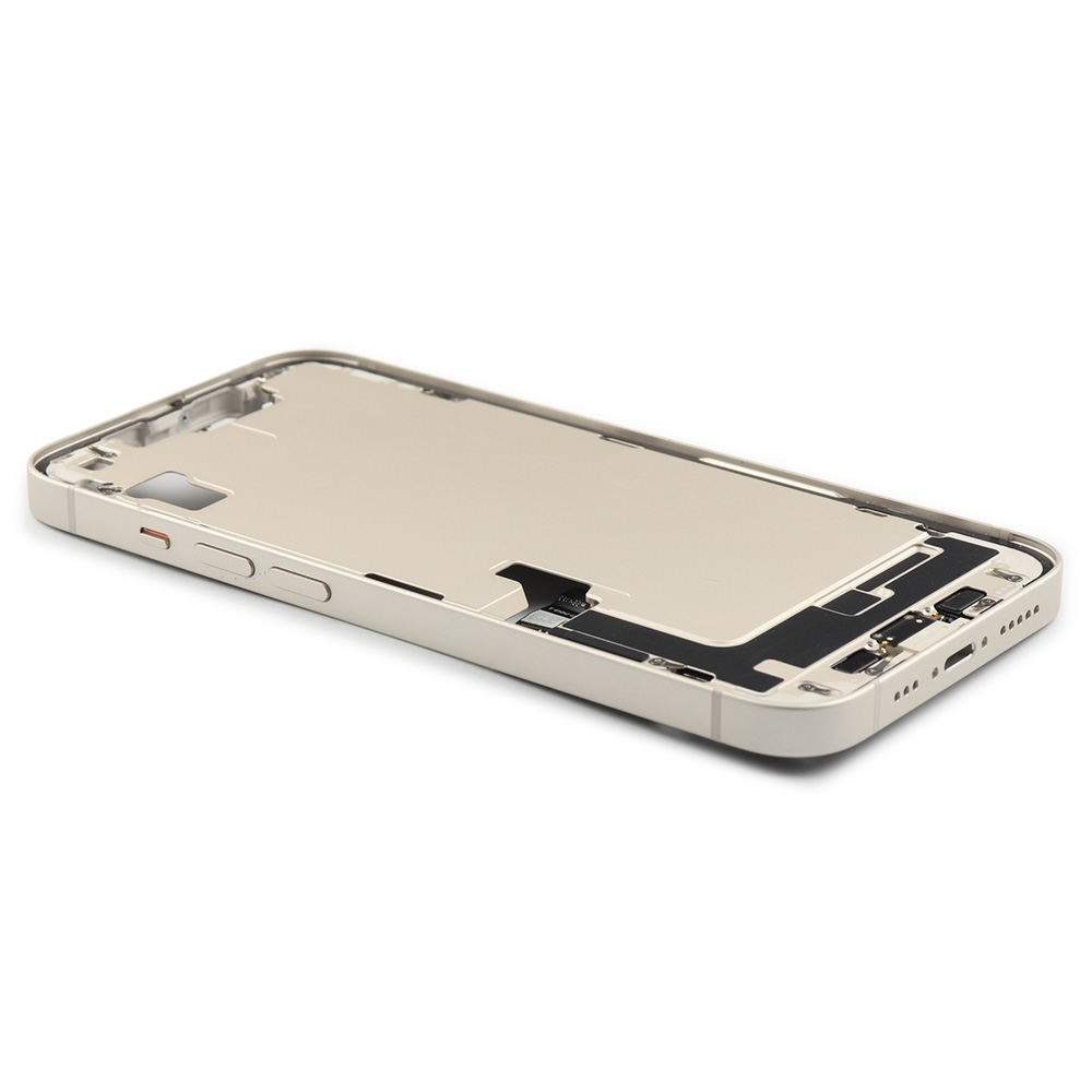 Apple Middle Frame (US Version) voor iPhone 14 Wit Pulled