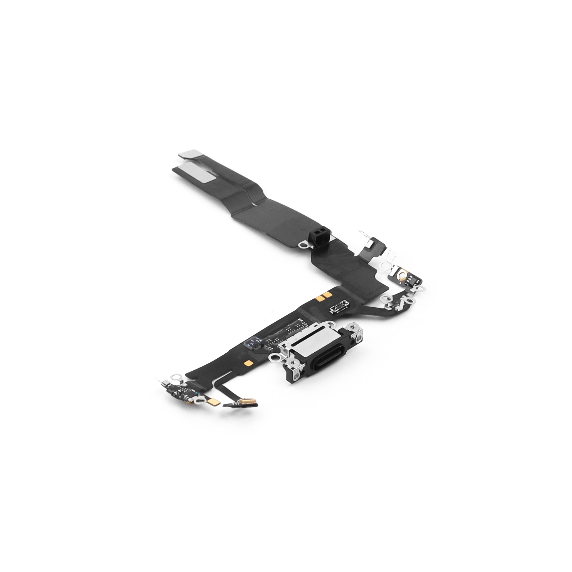 Apple Oplaadpoort voor Apple iPhone 17 Zwart Pulled