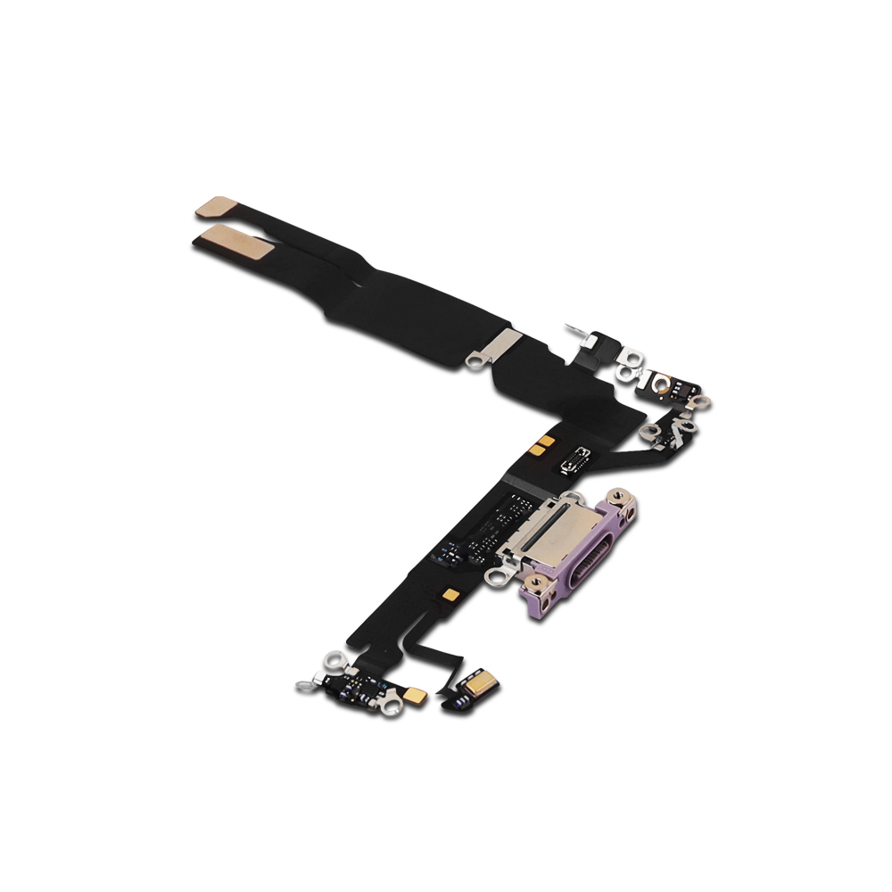 Apple Oplaadpoort voor Apple iPhone 17 Lavendel Pulled