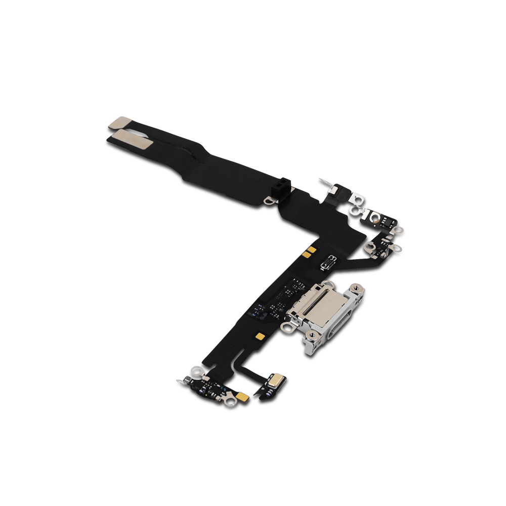 Apple Oplaadpoort voor Apple iPhone 17 Wit Pulled