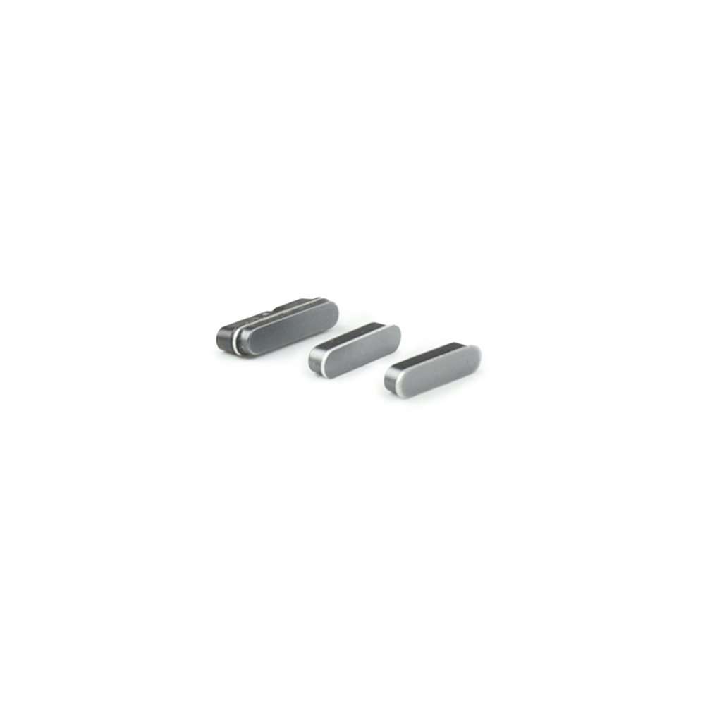 Apple behuizing Buttons Set voor iPad Pro 12.9 (2018) Spacegrijs OEM-Equivalent