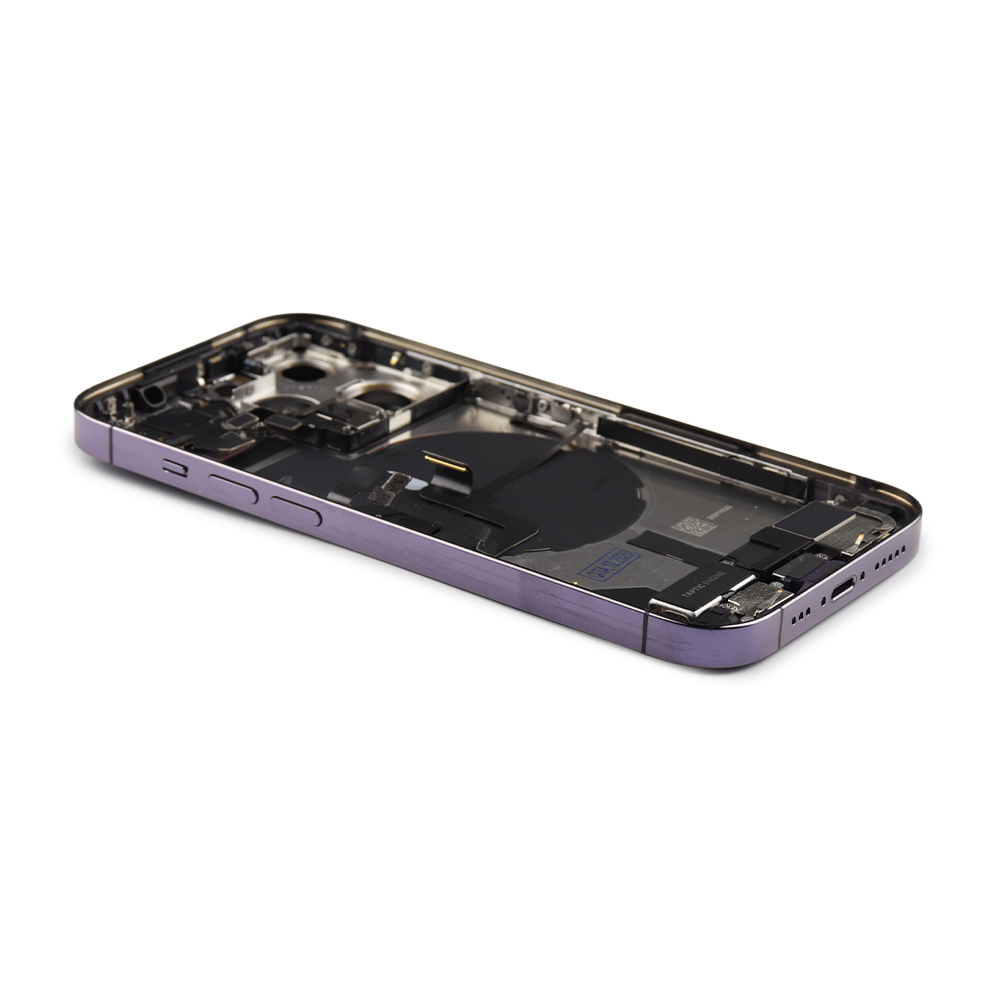 Apple Achterbehuizing met kleine onderdelen (US-versie) voor iPhone 14 Pro Paars Pulled