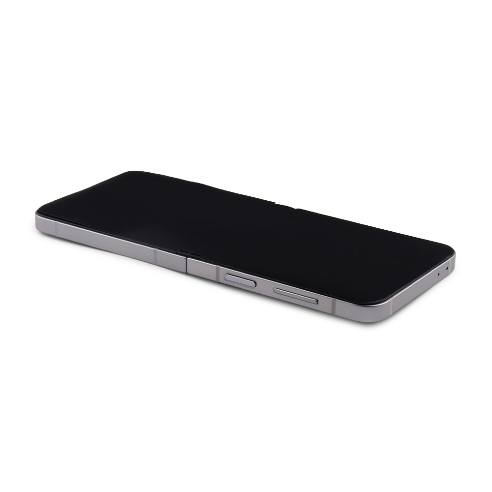 Display For Samsung Galaxy Z Flip6 (F741B) Silver Shadow Service Pack